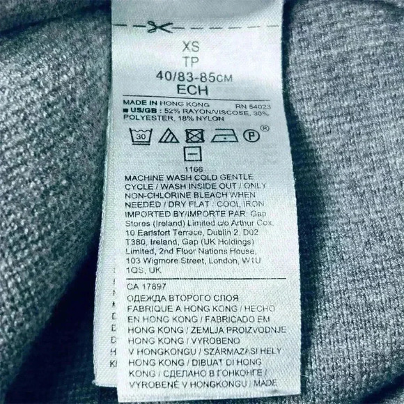 Banana Republic Women's Jogger Sweatpants XS Gray Elastic Waist Drawstring - Picture 6 of 9